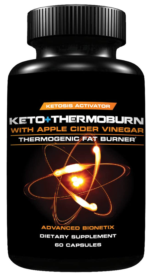ThermoBurn™ Ketosis Activator Keto Pills + Apple Cider Vinegar Capsules Fat Burner - NutriGlobal