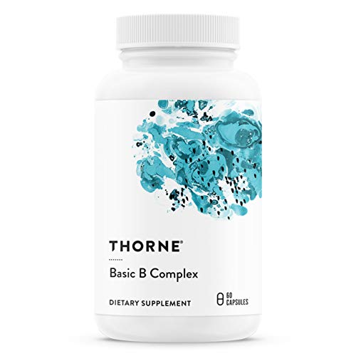 THORNE Basic B-Complex - Tissue-Ready Vitamin B Complex Supplement with Choline - NutriGlobal