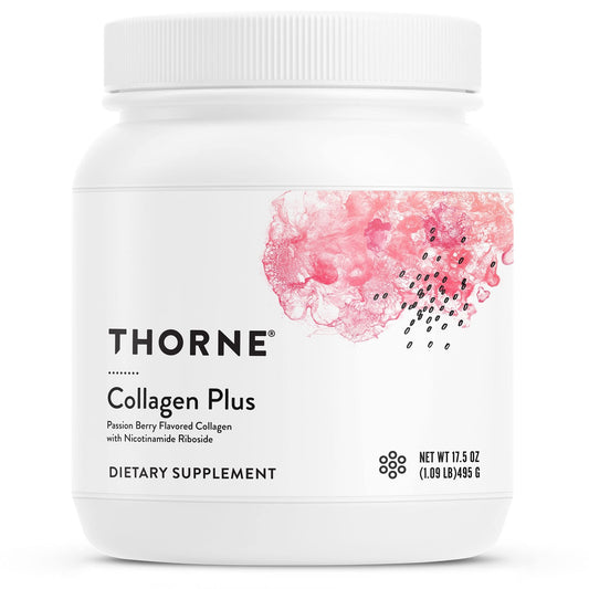 THORNE Collagen Plus - Collagen Peptides Powder with Nicotinamide Riboside - NutriGlobal