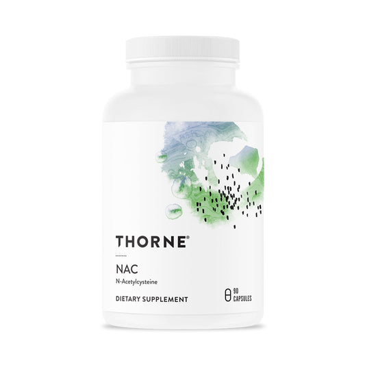 THORNE - NAC - N-Acetylcysteine - 500mg - Supports Respiratory Health & Immune Function - Promotes Liver & Kidney Detox - NutriGlobal