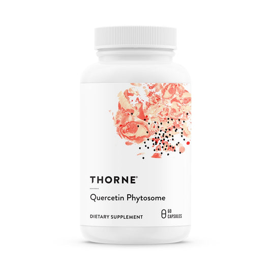 THORNE - Quercetin Phytosome - Exclusive Phytosome Complex for Immune Health, Respiratory Support & Seasonal Allergy Relief* - 60 Servings - NutriGlobal