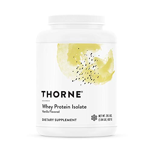THORNE Whey Protein Isolate - 21 Grams of Easy-to-Digest Whey Protein Powder - NSF - NutriGlobal