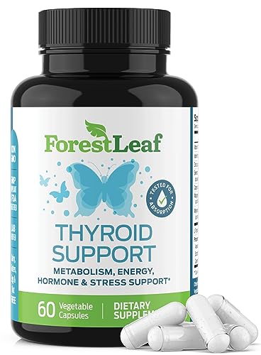 Thyroid Support for Women and Men with Iodine - Energy, 60 Vegetarian - NutriGlobal