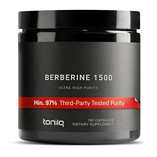 Toniiq Ultra High Strength Berberine 1500mg from The Himalayas Berberine Supplement - NutriGlobal