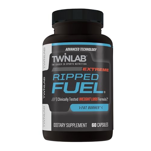 Twinlab Ripped Fuel Extreme - Energy Supplement to Support Weight Management & Muscle Health - NutriGlobal