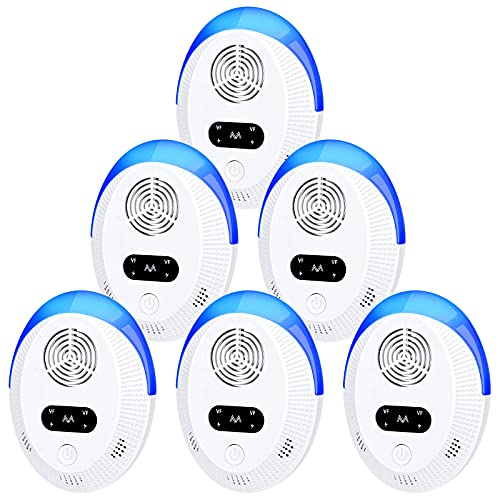 Ultrasonic Pest Repeller 6 Packs, Indoor Pest Control, Ultrasonic Pest Repell - NutriGlobal