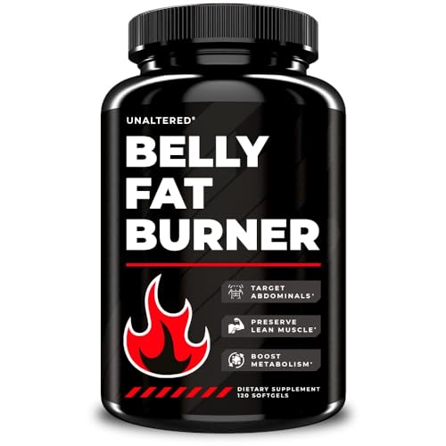 UNALTERED Fat Burner for Men - Lose Belly Fat, Tighten Abs, Support Lean Muscle - NutriGlobal