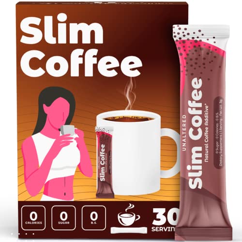 UNALTERED Slim Coffee - Coffee Additive (Not a Replacement) - Keto Diet Friendly - Features Forskolin - NutriGlobal