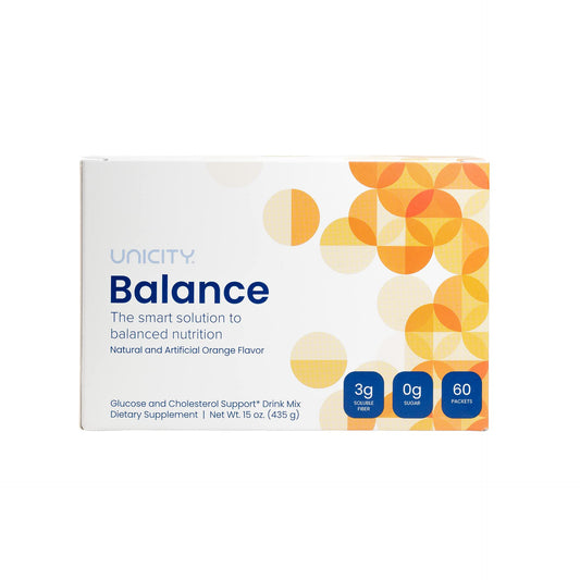 UNICITY BALANCE ORANGE - Stay Full Longer by Slowing Carbohydrate Absorption - NutriGlobal