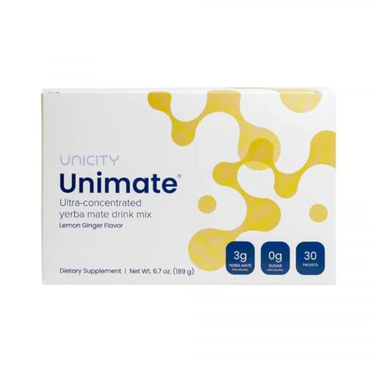 Unicity UNIMATE (Lemon Ginger, 30 Pouches) - NutriGlobal