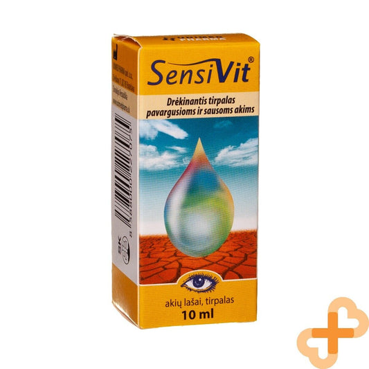 UNIMED PHARMA Sensivit Solution Drops For Tired and Dry Eyes 10 ml - NutriGlobal