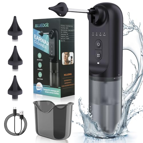 Upgraded Ear Wax Removal,Water Powered Ear Cleaner,Ear Cleaning Kit - NutriGlobal