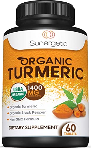 USDA Certified Organic Turmeric Supplement – Includes Organic Turmeric & Organic Black - NutriGlobal