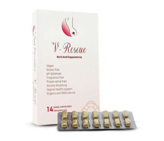 Vagy Rejuvenation V-Rescue - 500 mg Boric Acid 14 Vaginal Applications - Feminine Health - NutriGlobal