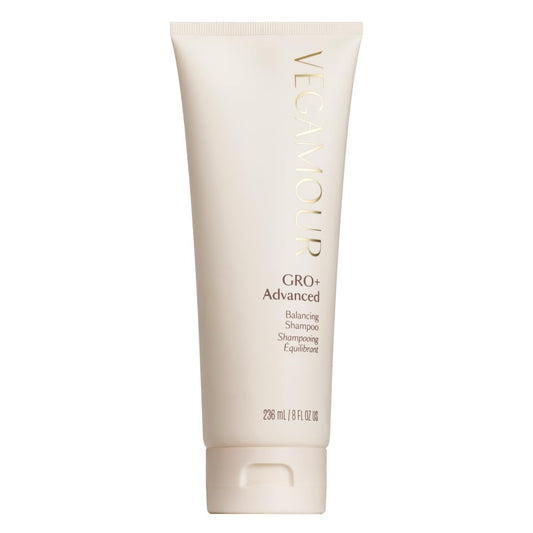 VEGAMOUR GRO+ Advanced Balancing Shampoo | Lightly Exfoliates, Cleanses and Removes Buildup Without Stripping | For Severe Signs of Thinning | Color Safe, Vegan, Cruelty-Free (8 Fl Oz) - NutriGlobal