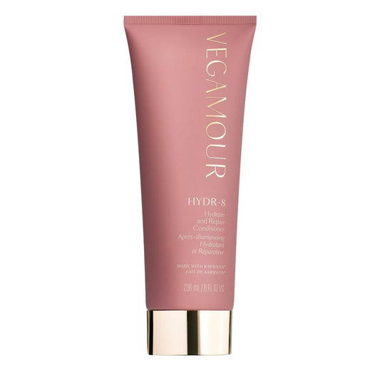 VEGAMOUR HYDR-8 Hydrate and Repair Conditioner - Hydrating Conditioner with Marula Oil, Moringa Oil, Ceramides & Biotin, Natural Conditioner for Dry Hair - NutriGlobal