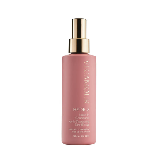 VEGAMOUR HYDR-8 Leave-In Conditioner, for Deep Hydration & Heat Protection, with Vegan Keratin, for Soft, Silky, Frizz Free Hair, 5 fl oz - NutriGlobal