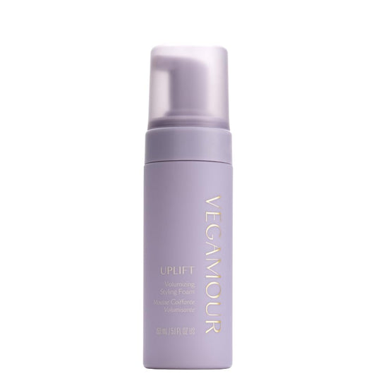 VEGAMOUR UPLIFT Volumizing Styling Foam, For fine, flat & thinning hair, Provides Volume & Resists Humidity, Non Sticky Formula, Bouncy Soft Hair - NutriGlobal