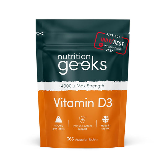 Vegetarian Vitamin D3 4000 iu - 1 Year Supply, 365 Easy-Swallow High Strength Vitamin - NutriGlobal