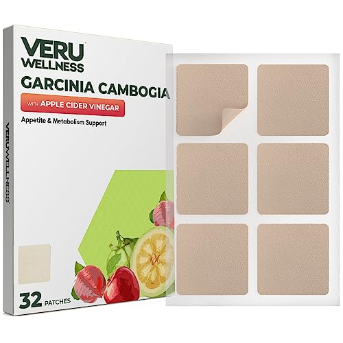 Veru Wellness Garcinia Cambogia Weight Management Patch - Pure Blend Garcinia Cambogia - NutriGlobal