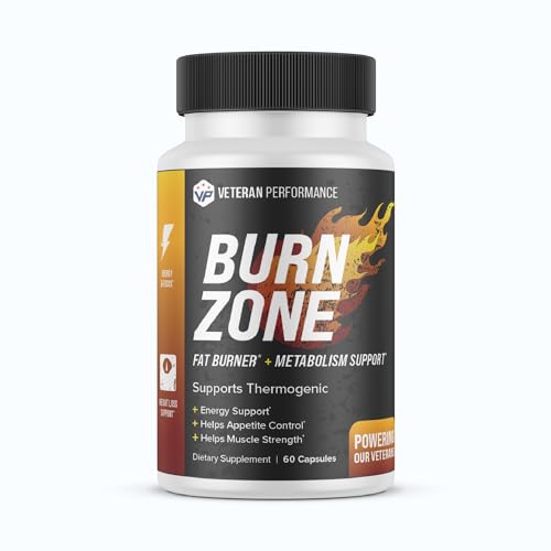 Veteran Performance Burn Zone Thermogenic Fat Burner – Metabolism Booster Appetite - NutriGlobal