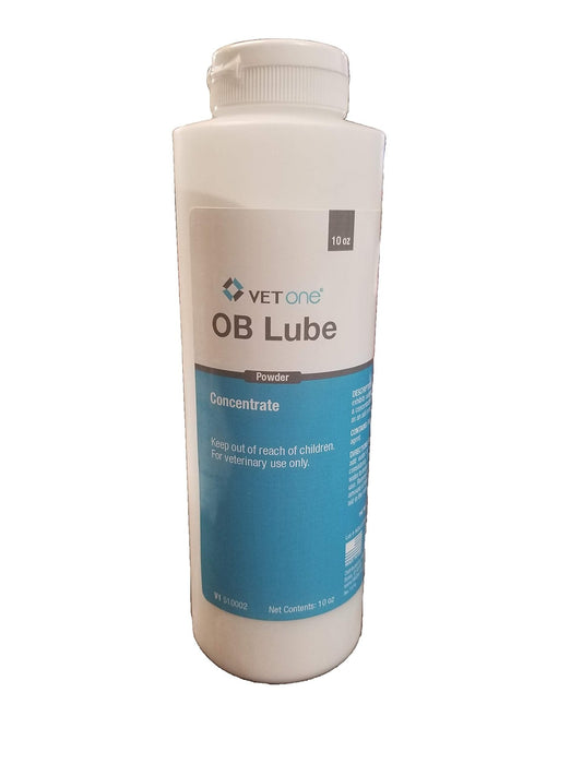 VetOne OB Lube Powder Concentrate 10 oz Lubricating Livestock Obstetrical - NutriGlobal