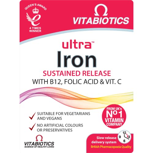 Vitabiotics Ultra Iron Tablets, Pack of 30 - NutriGlobal