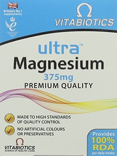 Vitabiotics Ultra Magnesium Tablets, Pack of 60 - NutriGlobal