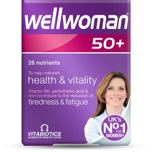Vitabiotics Wellwoman 50+, 30 Tablets, Pack of 1 - NutriGlobal