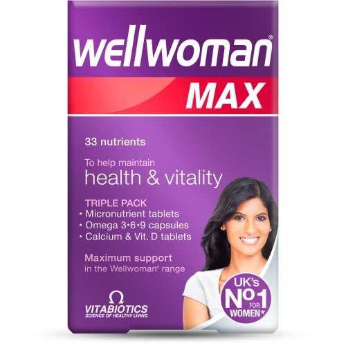 Vitabiotics Wellwoman Max, 84 Capsules - NutriGlobal