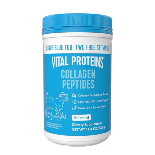 Vital Proteins Collagen Peptides Powder, Promotes Hair, Nail, Skin, Bone and Joint Health - NutriGlobal