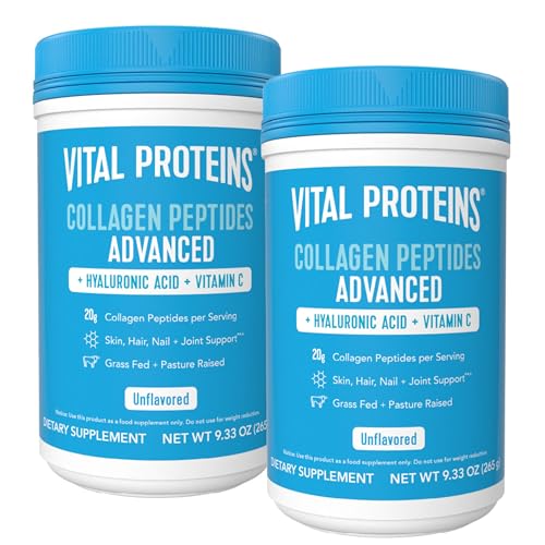 Vital Proteins Collagen Peptides with Hyaluronic Acid and Vitamin C, Shrink-Wrapped - NutriGlobal