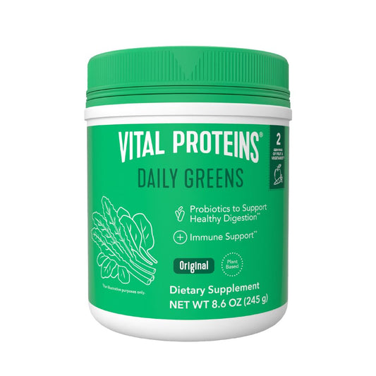 Vital Proteins Unflavored Daily Greens, 8.6 OZ - NutriGlobal