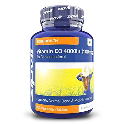 Vitamin D 4000iu 360 Micro Tablets. Vegetarian Society Approved. 12 Months Supply - NutriGlobal