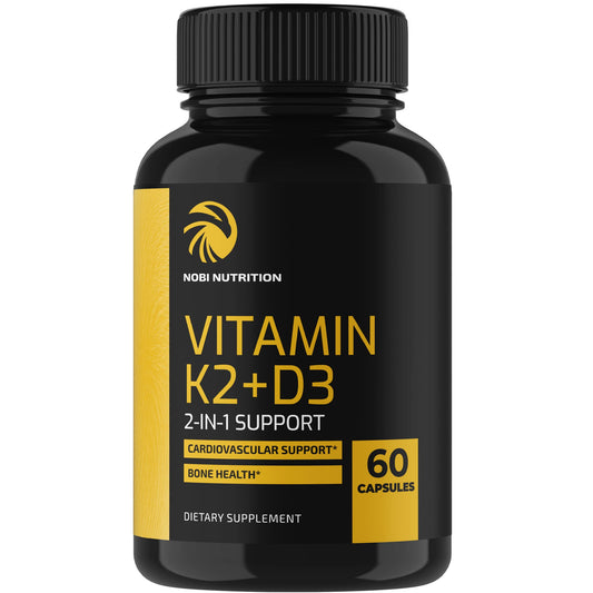 Vitamin D3 K2 5000 IU for Immune System, Strong Bones & Teeth Support | Vitamin D3 - NutriGlobal