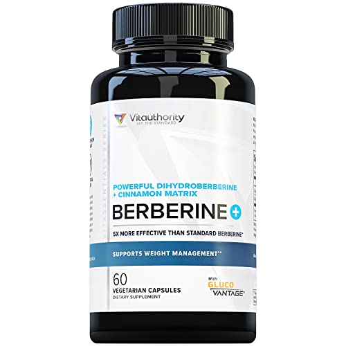 Vitauthority Extra Strength Berberine with Ceylon Cinnamon High Absorption - NutriGlobal