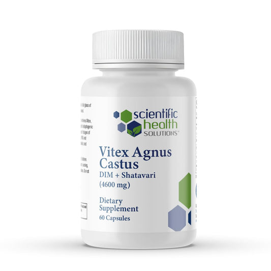 Vitex + DIM + Shatavari Hormone Balance Supplement – PMS, Menopause & Cycle Support for Women – Adaptogenic Complex with Maca, Ashwagandha, Dandelion – Vegan – 60 Capsules - NutriGlobal