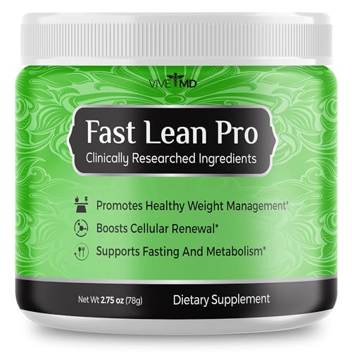 VIVE MD Fast Lean Pro Weight Management Powder, Fast Lean Professional Supplement - NutriGlobal