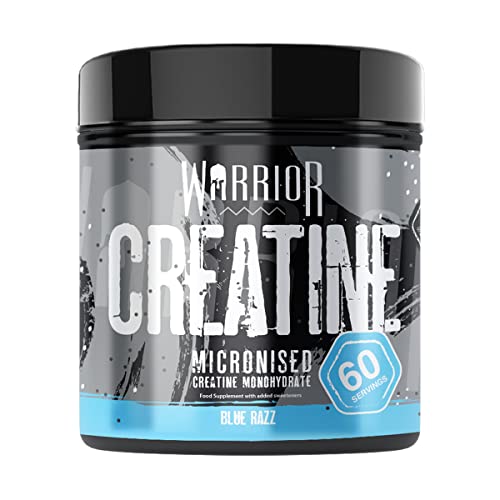 Warrior Creatine Monohydrate Powder – 300g – Micronised for Easy Mixing - NutriGlobal