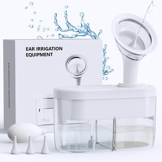 Water Powered Ear Cleaner, Ear Wax Removal Kit with Sewage System - NutriGlobal
