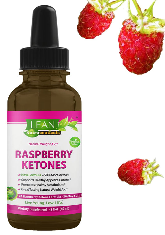 Weight Loss Perfect Keto Raspberry Ketone Drops, Appetite Suppressant Fat Burner - NutriGlobal
