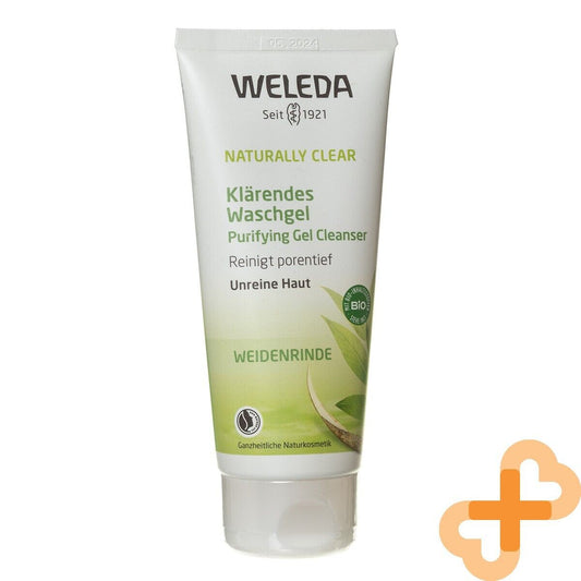 WELEDA Naturally Clear Purifying Gel Cleanser 100ml For Acne Prone Oily - NutriGlobal