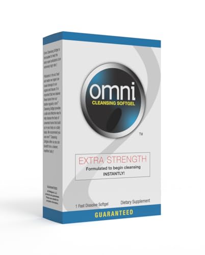 Wellgenix Omni Herbal Detox Cleanse Softgel: Fast Acting Body Detox, Quick Flush Toxin Removal - NutriGlobal