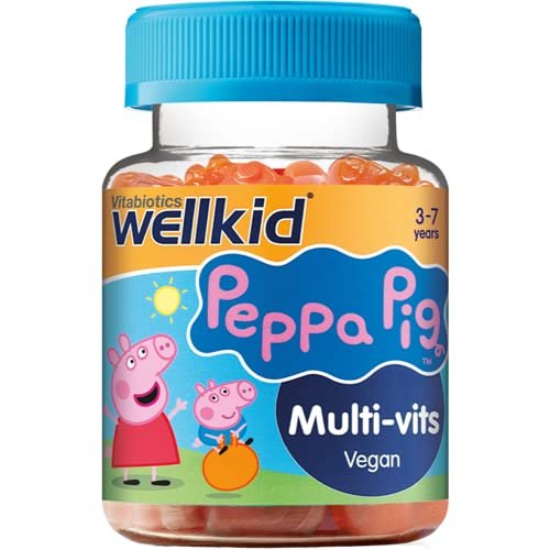 Wellkid Peppa Pig Chewable Gummy Vitamins by Vitabiotics - UK's No. 1 Vitamin Company - NutriGlobal