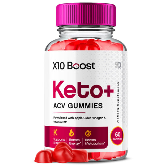 X10 Boost Keto ACV Gummies Advanced Weight Loss, X10 Boost Keto + ACV 1000mg Apple - NutriGlobal