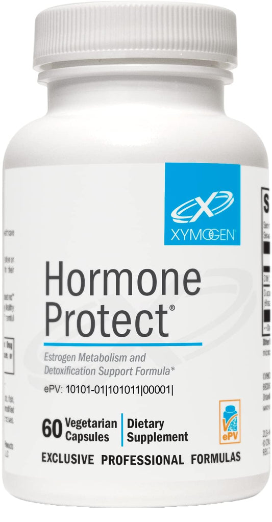 XYMOGEN Hormone Protect - Dim Supplements for Women with Glucoraphanin from Broccoli Extract - Promote Detoxification, Balance & Protect Estrogen Sensitive Tissues in The Breast & More (60 Capsules) - NutriGlobal
