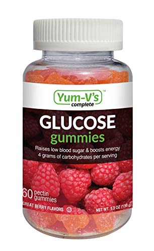 YumVs Complete Glucose Gummies, Raspberry Flavor, (60 Ct); Chewable - NutriGlobal