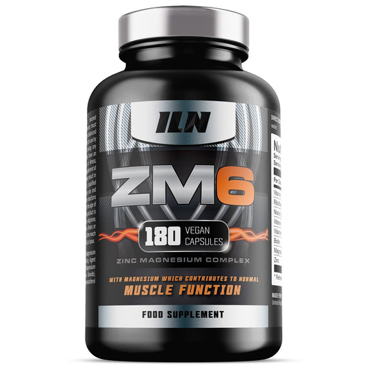 ZM6 - High Strength Zinc Magnesium Supplement - Zinc and Magnesium Tablets - NutriGlobal