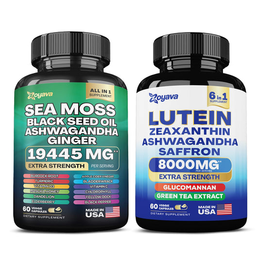 Zoyava Sea Moss 16-in-1 and Lutein 6-in-1 Bundle - NutriGlobal